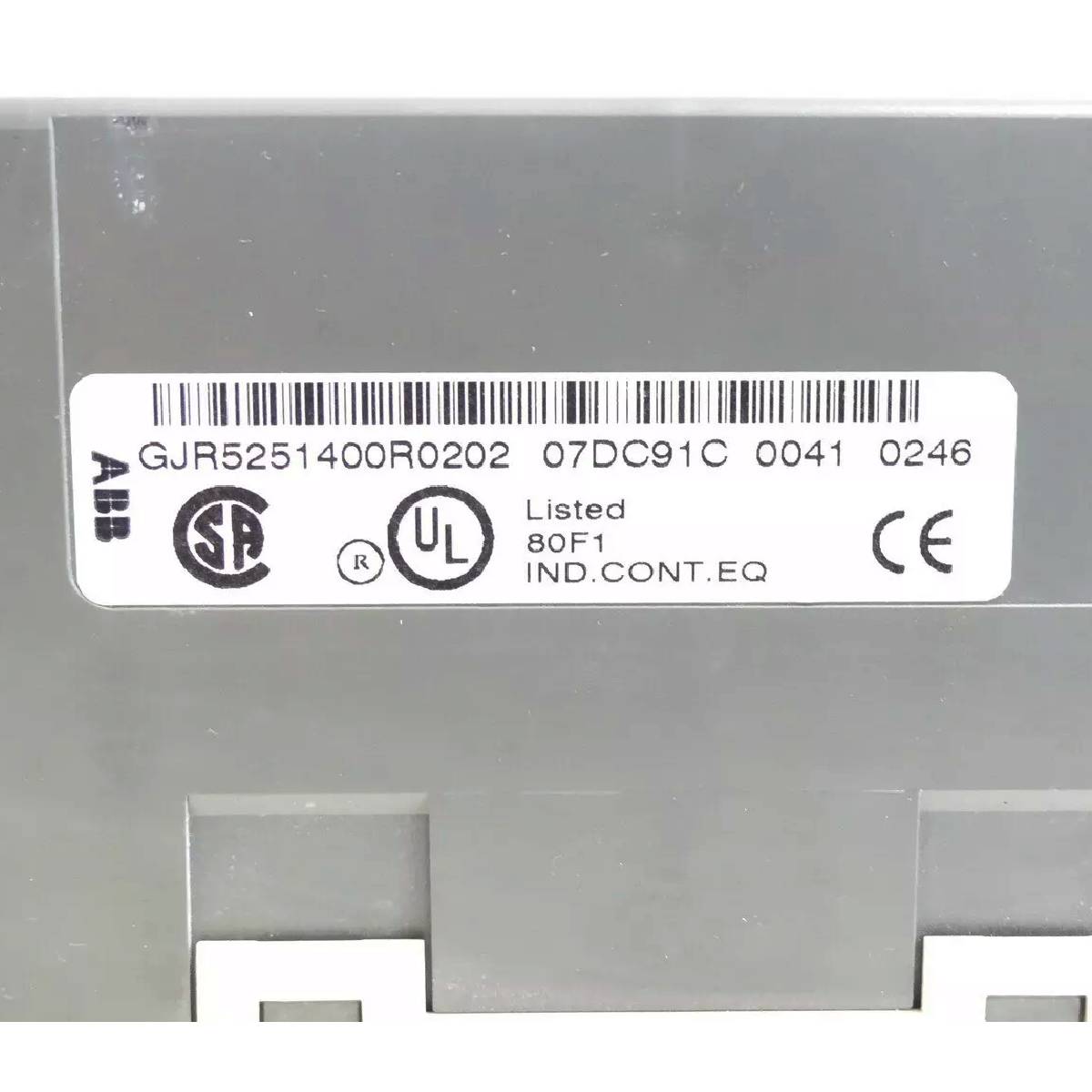 GJR5252300R0101 | ABB 07AC91 مدخلات ومخرجات الأتمتة الموزعة