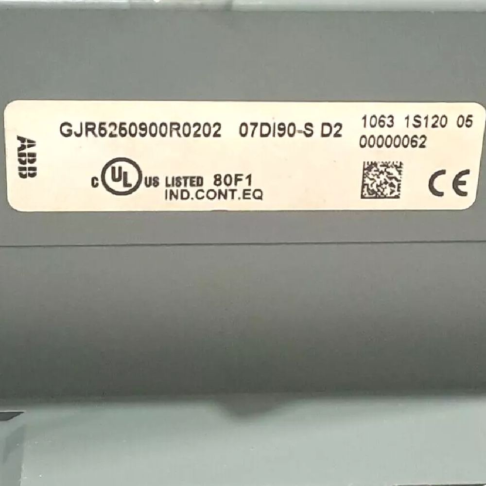 GJR5250900R0202 | ABB 07DI90-S:AC31-S، وحدة الإدخال الرقمية