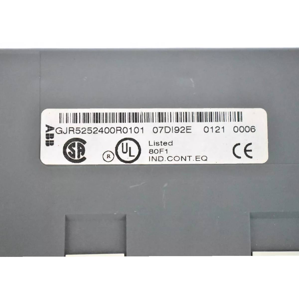 GJR5252300R0101 | ABB 07AC91 مدخلات ومخرجات الأتمتة الموزعة