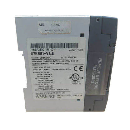 GJR5252300R0101 | ABB 07AC91 مدخلات ومخرجات الأتمتة الموزعة