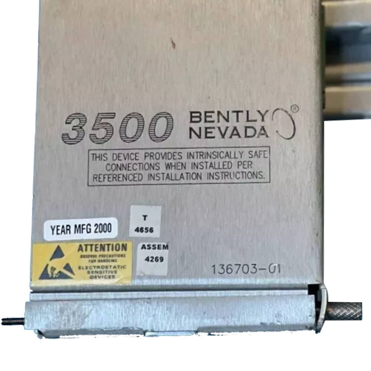 Bently Nevada 136703-01 I/O MODULE INTERNAL BARRIER