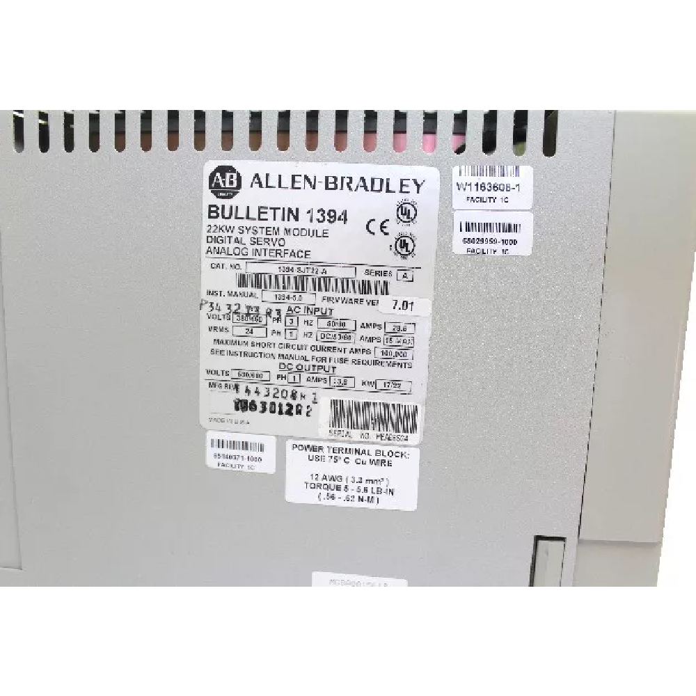 Allen-Bradley 1394-SJT22-A System Module Power