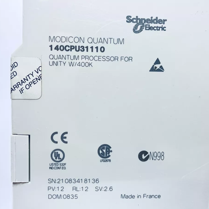 Schneider 140CPU31110 PLC Module