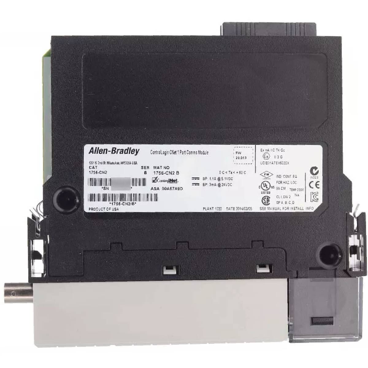 Allen-Bradley 1756-CN2/B ControlNet Modules