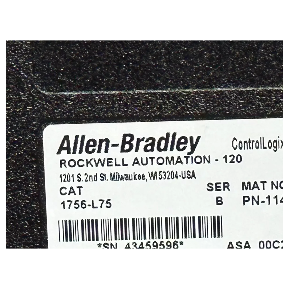 Модуль процессора Allen-Bradley 1756-L75/B ControlLogix