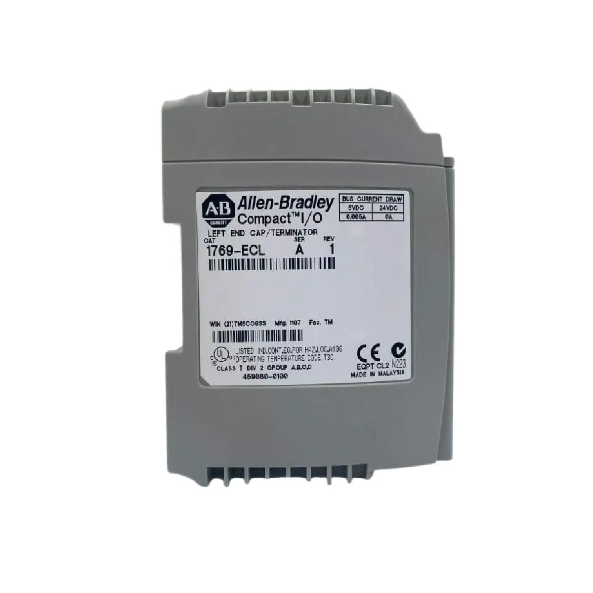 Allen-Bradley 1769-ECL CompactLogix Left End Cap