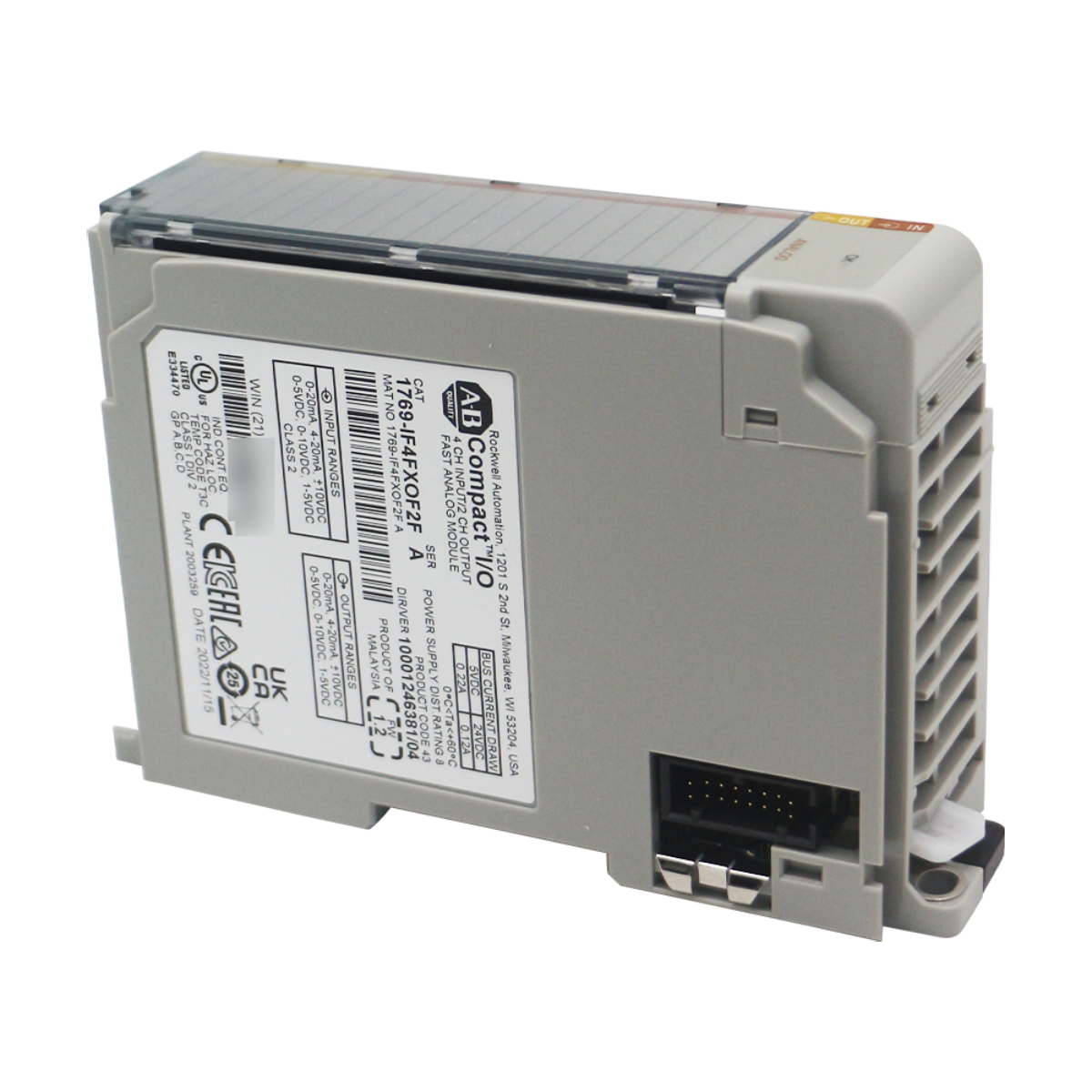 وحدة تحكم Allen-Bradley 1769-L37ERM CompactLogix 4MB