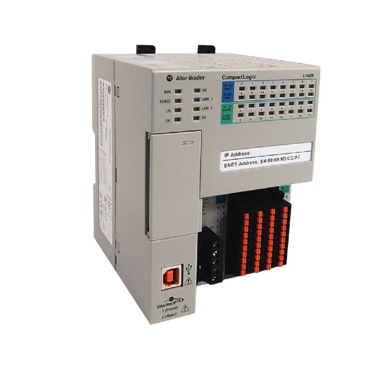 Контроллер Allen-Bradley 1769-L37ERM CompactLogix 4 МБ