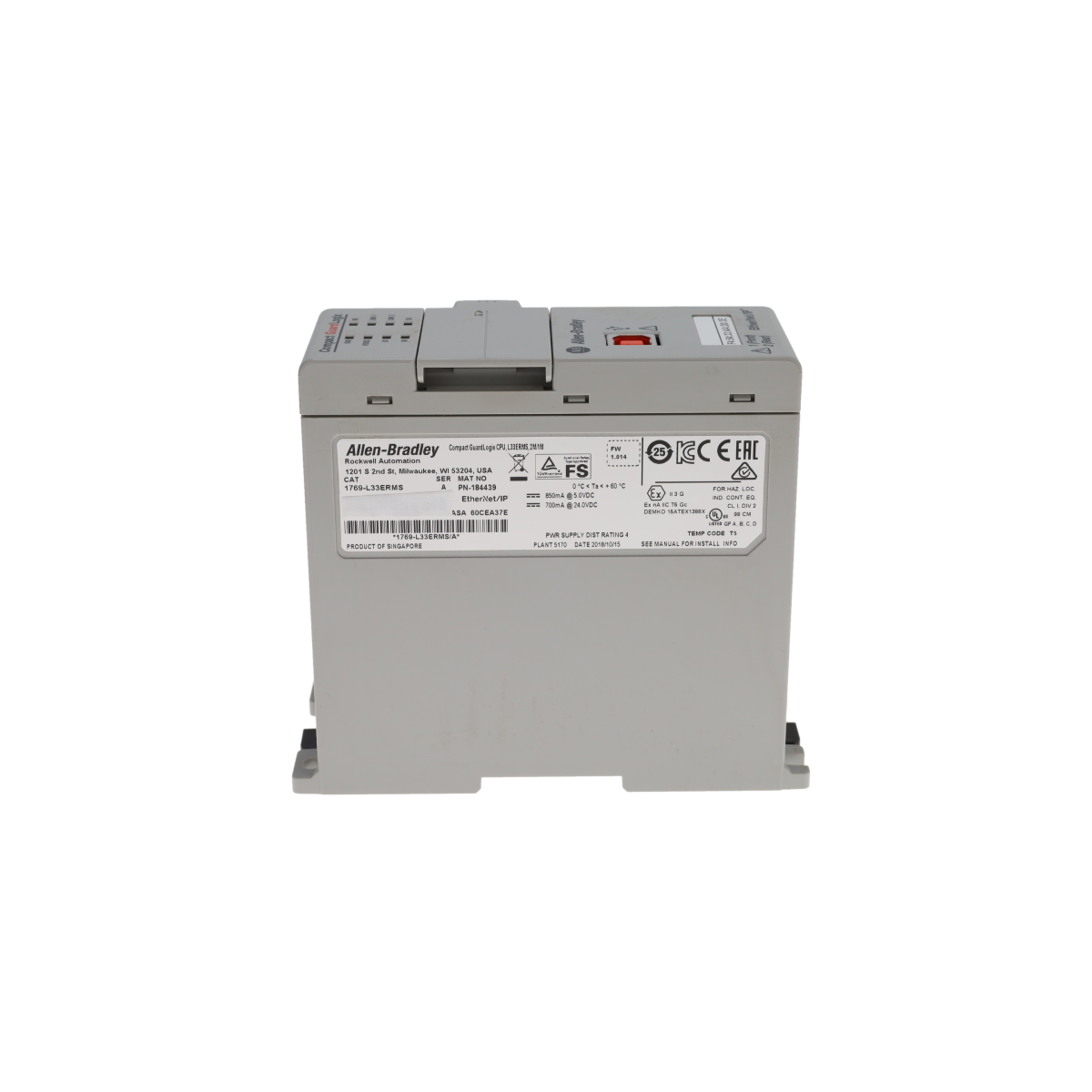 Контроллер Allen-Bradley 1769-L37ERM