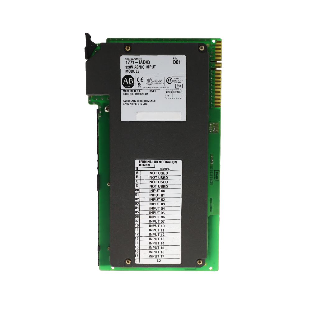 Allen-Bradley PLC5 1771-IAD AC/DC Input Module