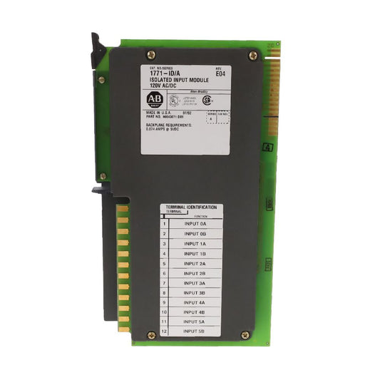 Allen-Bradley PLC5 1771-ID Isolated AC/Dc input Module