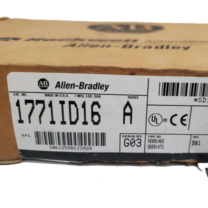 وحدة إدخال التيار المتردد/المستمر المعزولة Allen-Bradley PLC5 1771-ID16