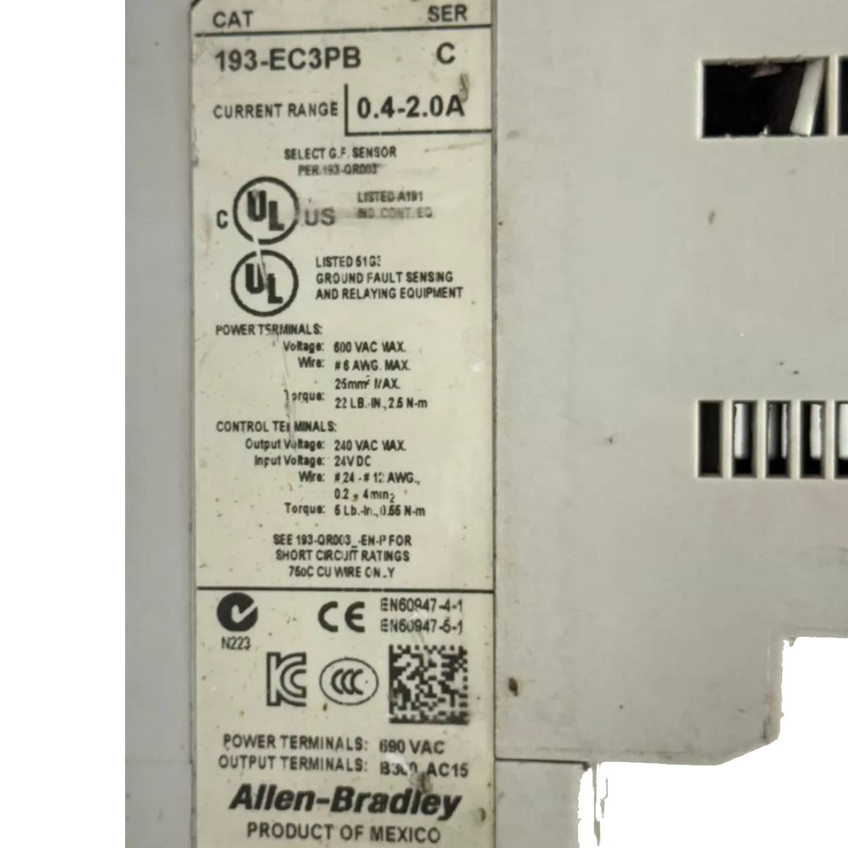 وحدات إخراج رقمية FLEX I/O AC من Allen-Bradley 1794-OA16