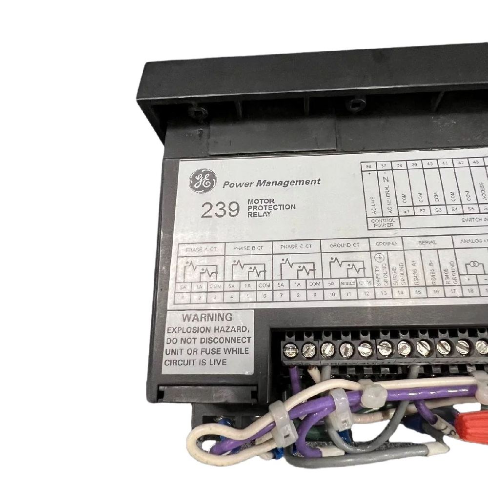 239-RTD-AN | GE Motor Protection Relay 250VAC 10A