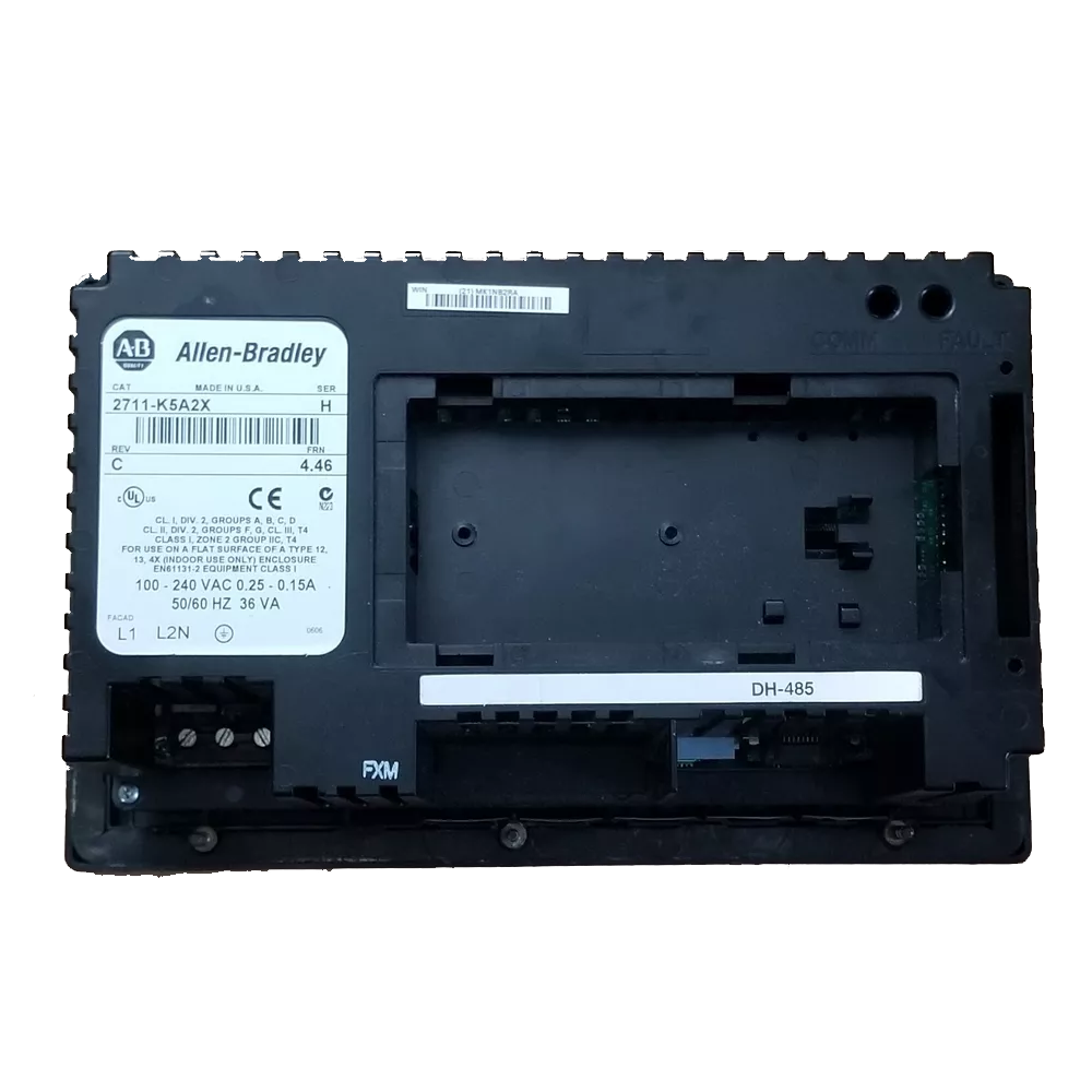 محطات أحادية اللون من Allen-Bradley 2711-K5A2X PanelView 550