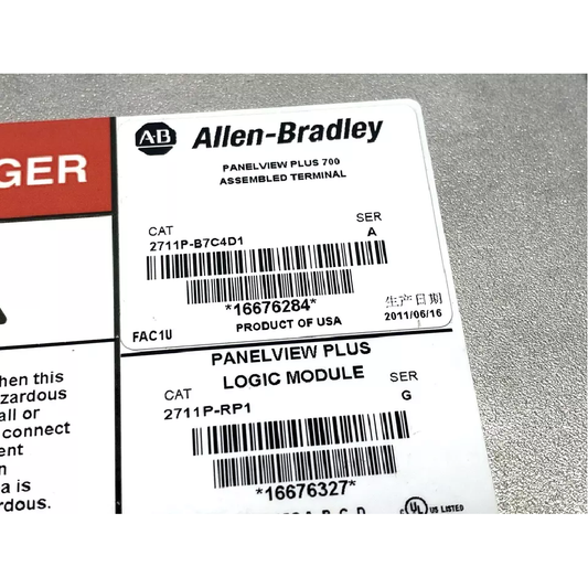 Терминал Allen-Bradley 2711P-B7C4D1 PanelView Plus