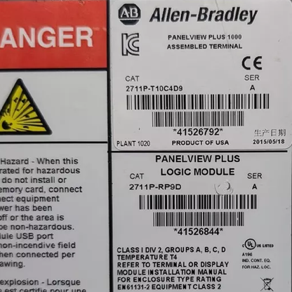 محطة Allen-Bradley 2711P-T10C4D9 PanelView Plus