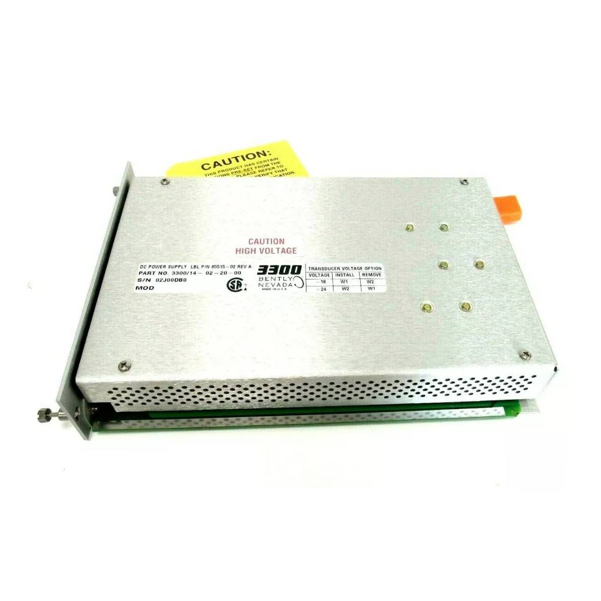 Bently Nevada 3300/14-02-20-00 dc Power Supply