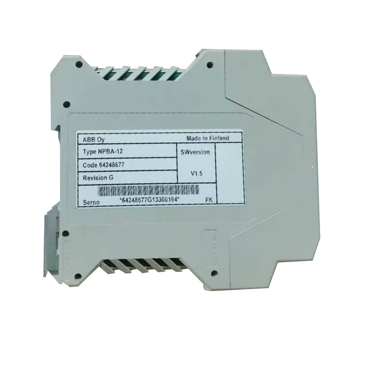 3AFE64348221 | ABB NPBA-12 PROFIBUS ADAPTER