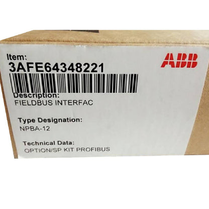 3AFE64348221 | ABB NPBA-12 PROFIBUS ADAPTER