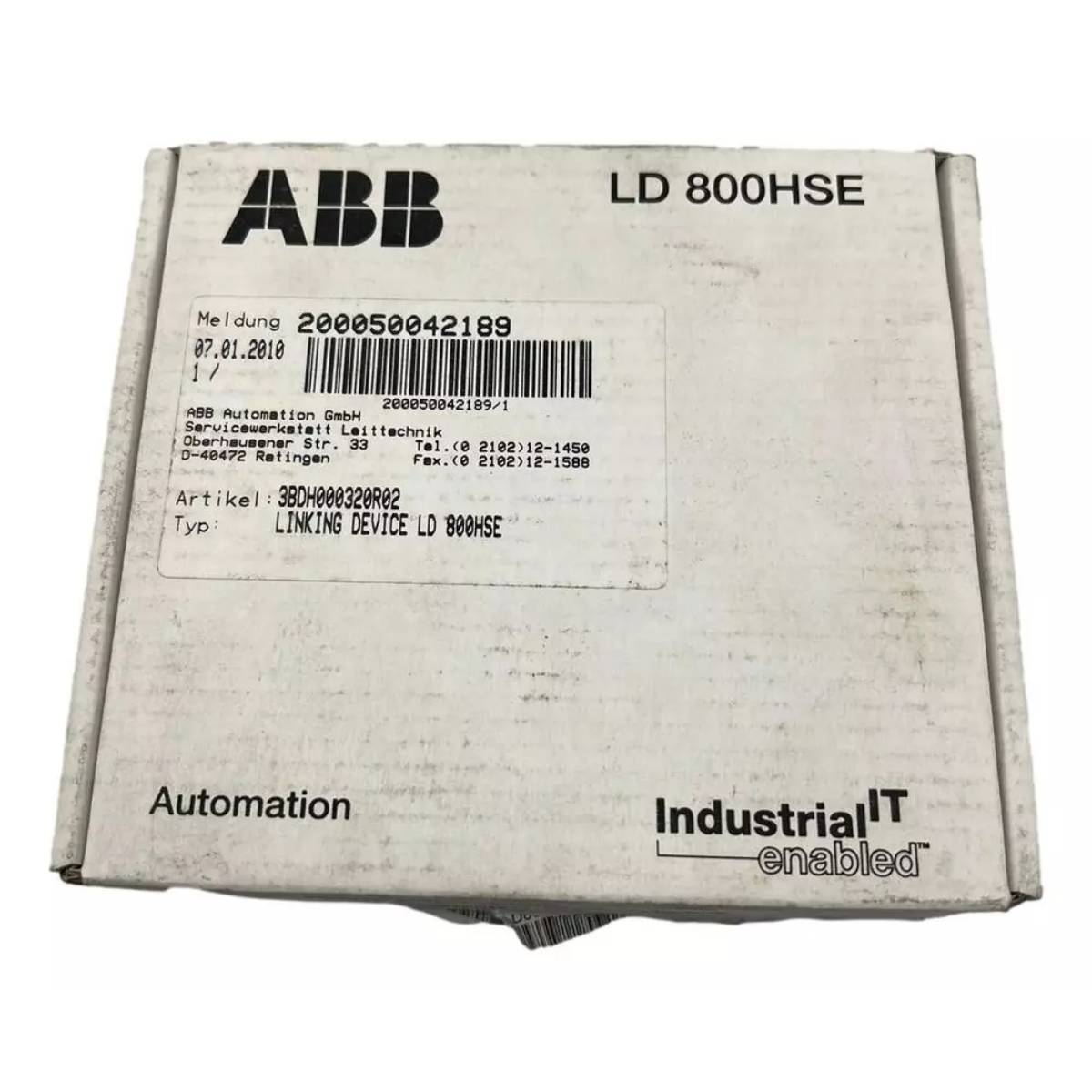 3BDH000320R02  | ABBLD800HSE Linking Device