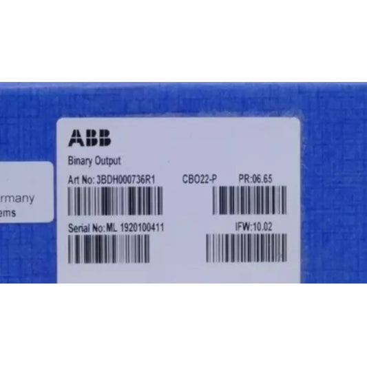 3BDH000736R1 | ABB CBO22-P I/O Module