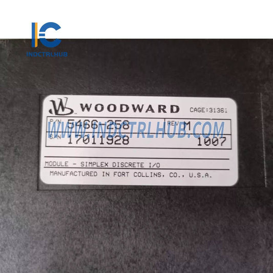 WOODWARD 5466-258 Simplex Discrete I/O Module