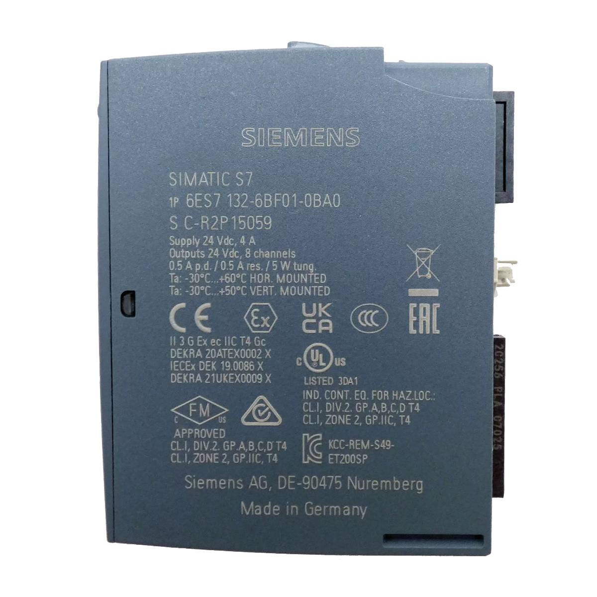 Siemens 6ES7132-6BF01-0BA0 SIMATIC ET 200SP, Digital Output Module