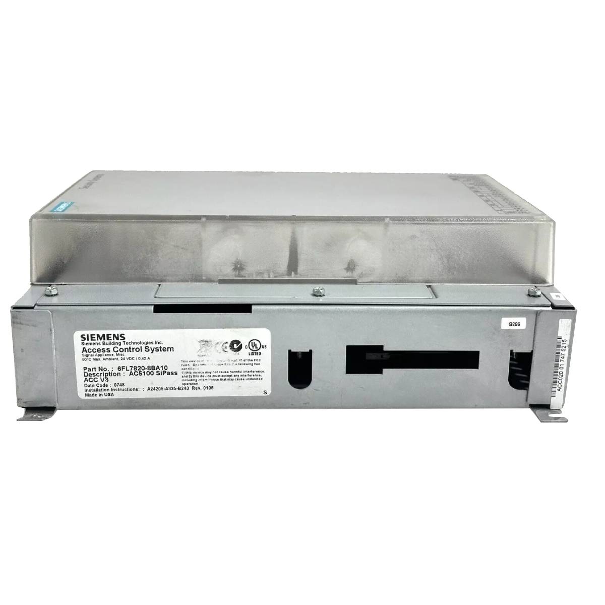 6FL7820-8BA10 AC5100 | SIEMENS Advanced Central Controller