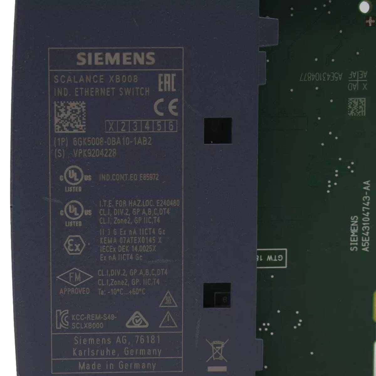 6GK5008-0BA10-1AB2 | МОДУЛЬ ПЛК SIEMENS