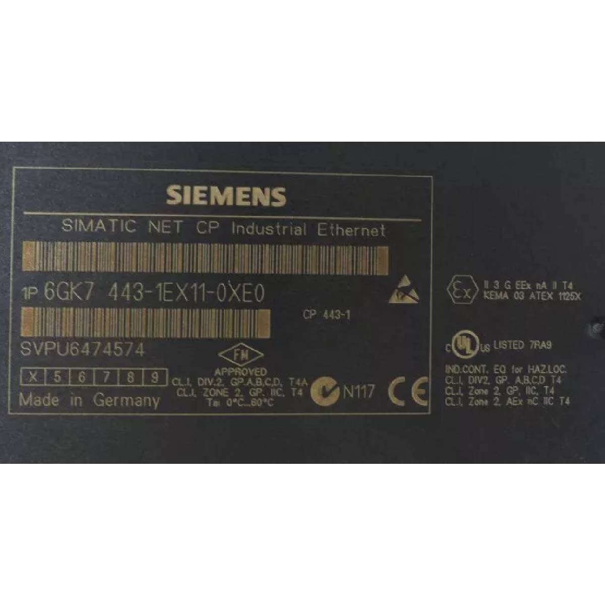 Siemens 6GK7443-1EX11-0XE0 Communications processor