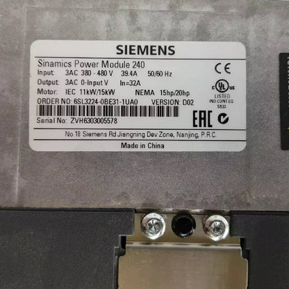 6SL3224-0BE31-1UA0 | Силовой модуль SIEMENS PM240