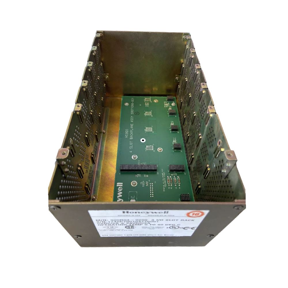 900R08R-0200 | Honeywell 8 I/O slot Rack with redundant power support