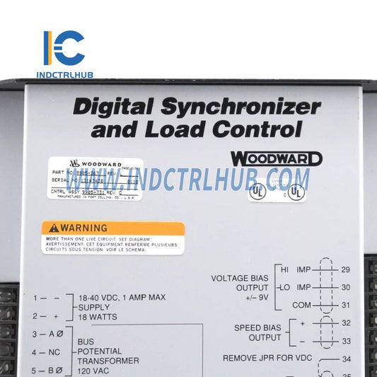 Woodward 9905-367 Digital Synchronizer and Load Control (DSLC)