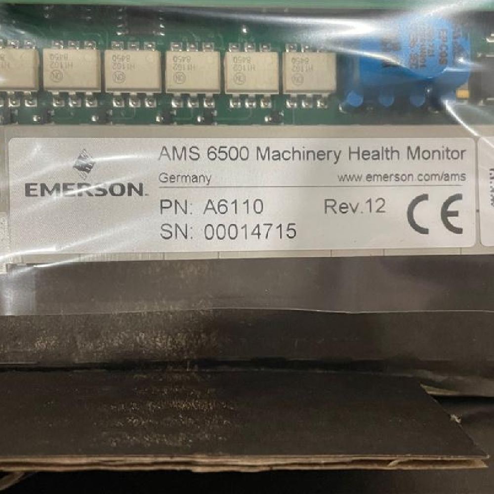 A6110 Emerson Machinery Health Monitor