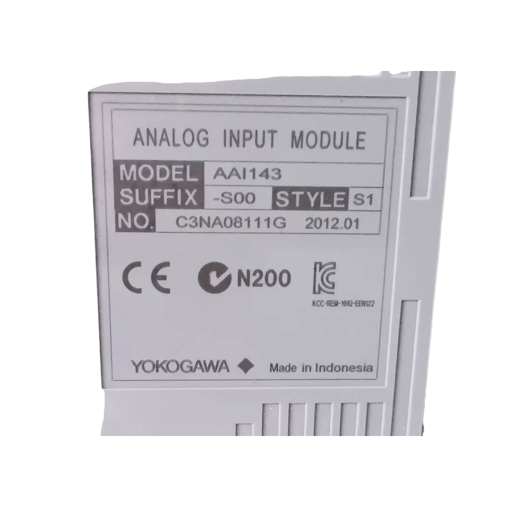 وحدة الإدخال التناظرية Yokogawa AAI143-S00 S1