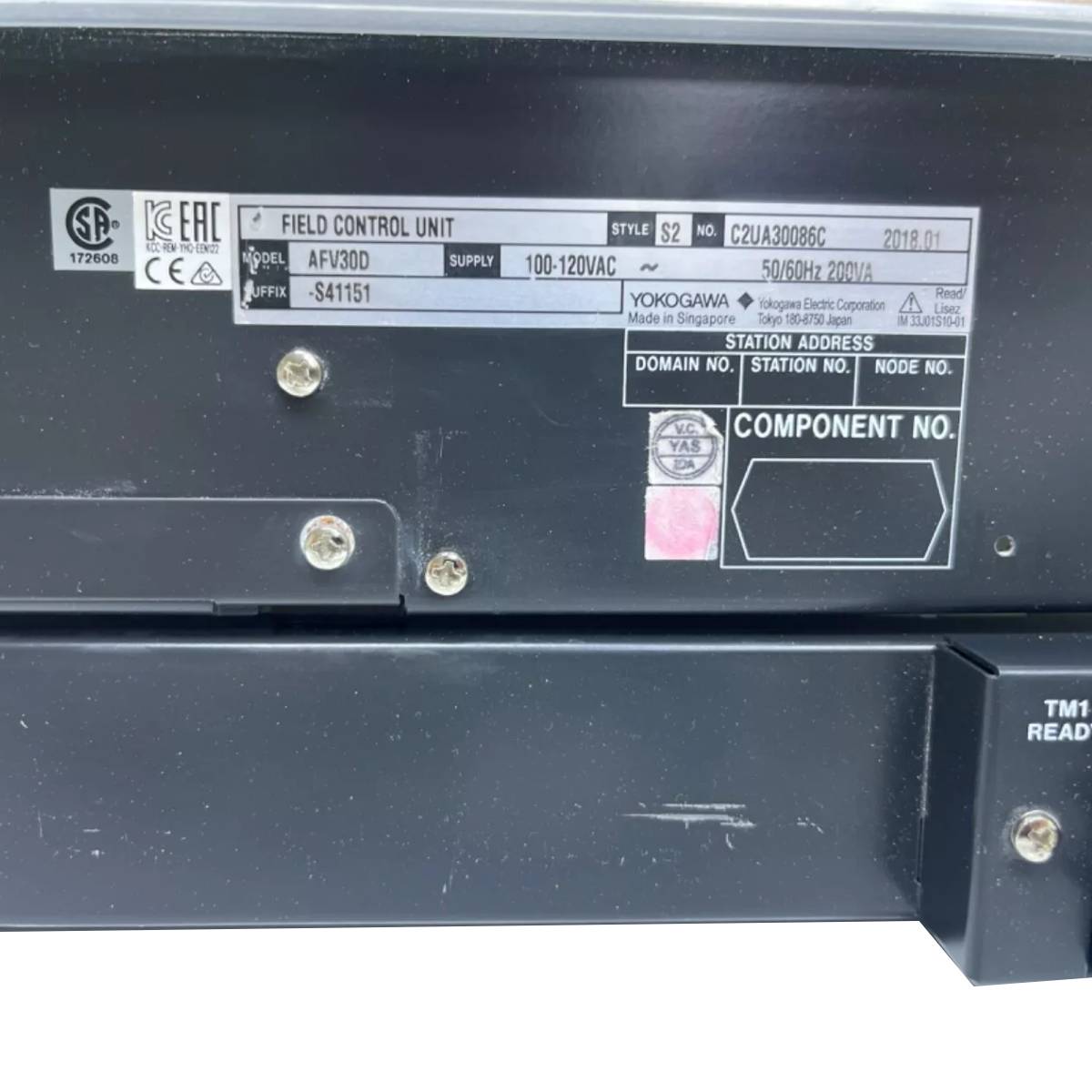 YOKOGAWA AFV30D-S41151 Duplexed Field Control Unit