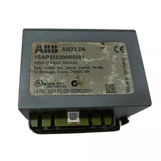 1SAP250300R0001 | ABB AI523 Analog Input Module