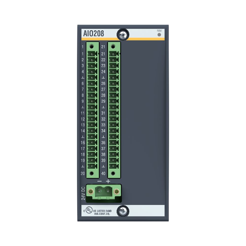 وحدات الإدخال والإخراج التناظرية AIO208 Bachmann