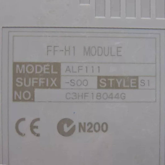 Yokogawa ALF111-S00 S1 Foundation fieldbus Communication Module