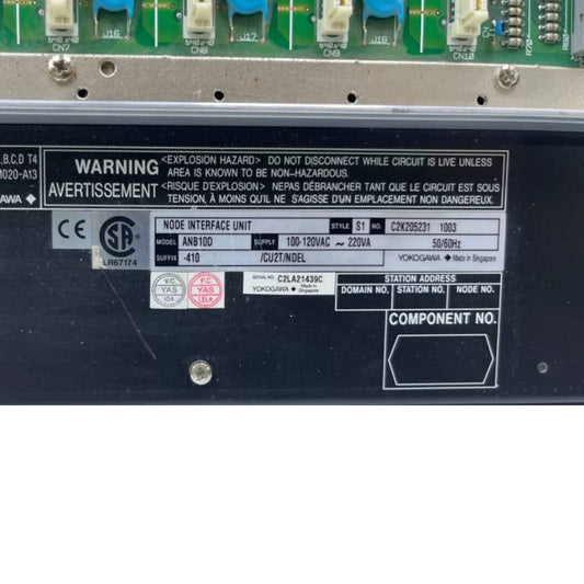 Yokogawa ANB10D-410 Node Unit for Dual-Redundant ESB Bus