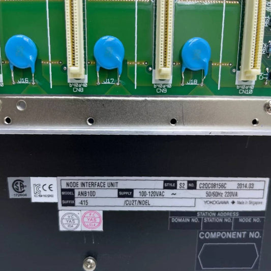 Yokogawa ANB10D-415/CU2N/NDEL ESB Bus Node Units (for N-IO/FIO)