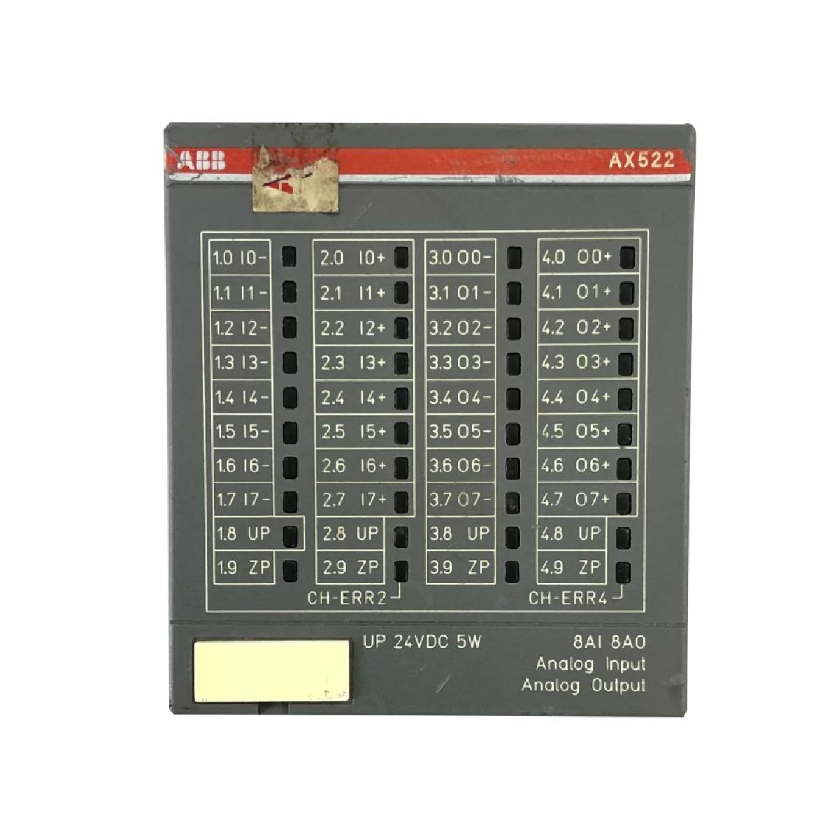 1SAP250000R0001 | ABB AX522 Analog Input/Output Module