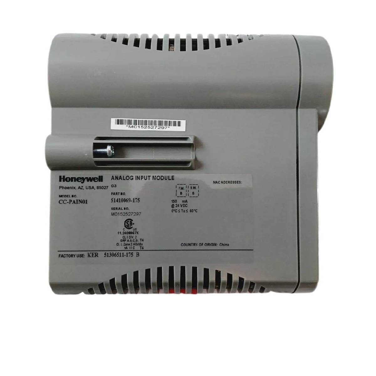 Honeywell CC-PAIN01 Analog Input Module