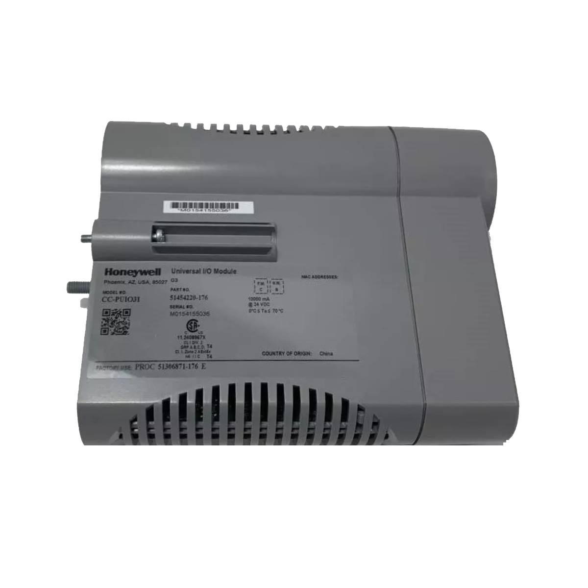 Honeywell CC-PUIO31 Universal Input Output