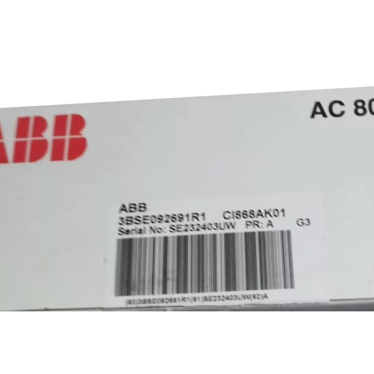 GJR5252300R0101 | ABB 07AC91 مدخلات ومخرجات الأتمتة الموزعة