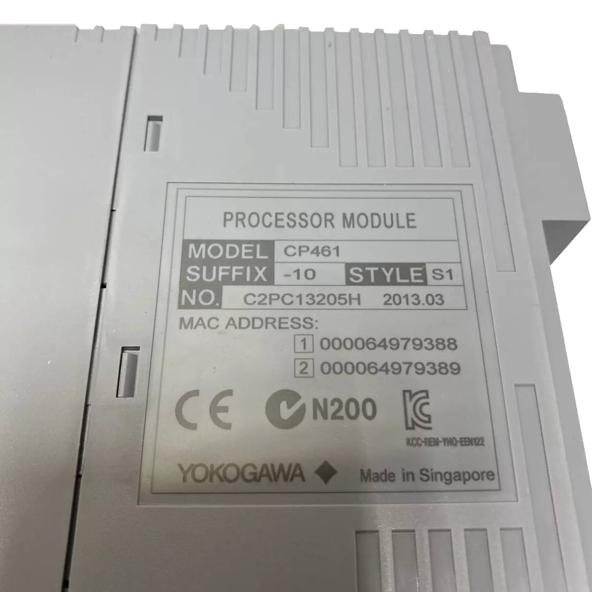 Процессорный модуль Yokogawa CP461-10