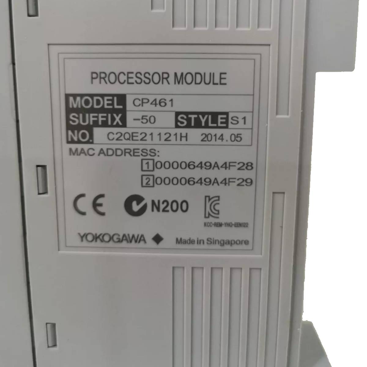 Yokogawa CP461-50 S1 | Processor Module