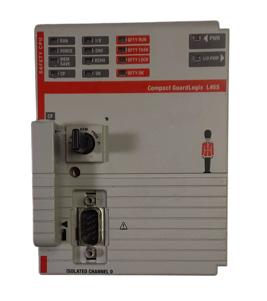 وحدة المعالجة المركزية Allen-Bradley 1768-L45S Compact GuardLogix L45S 3M/1M