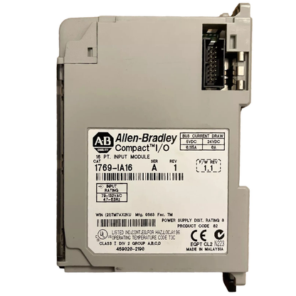 Компактные модули ввода-вывода Allen-Bradley 1769-IA16